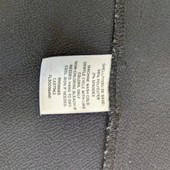 Leith black sheath dress, zipper top to bottom in back, women's size Medium D21 - Picture 5 of 8